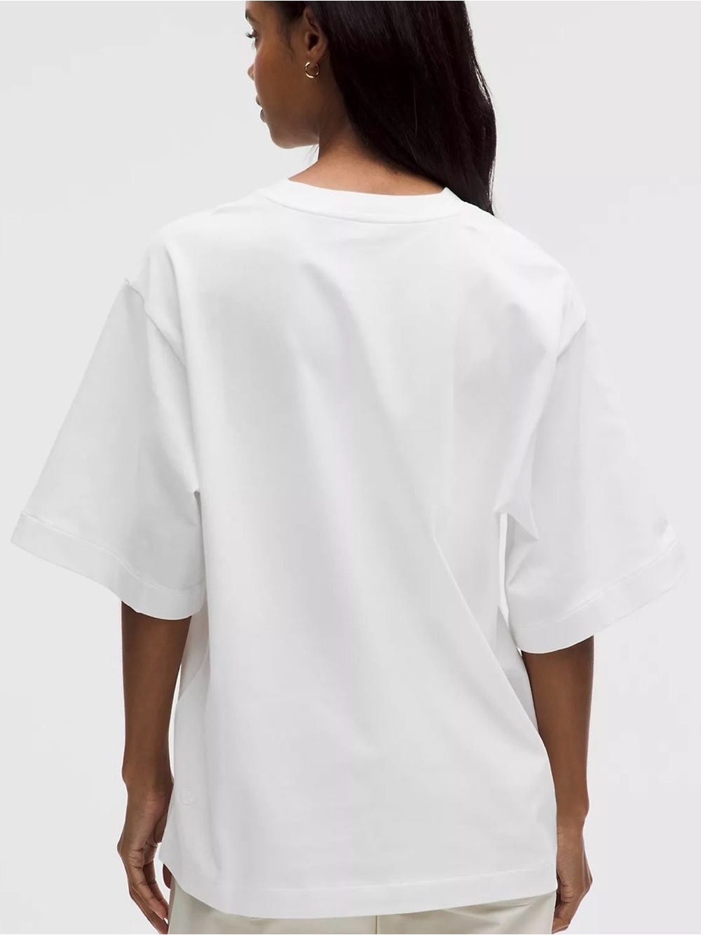 Classic Oversized White Cotton T-Shirt